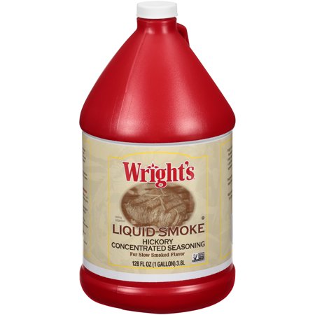 Wright's Hickory Liquid Smoke Seasoning; 1 Gallon; 4 Per Case - High Mart Wholesale