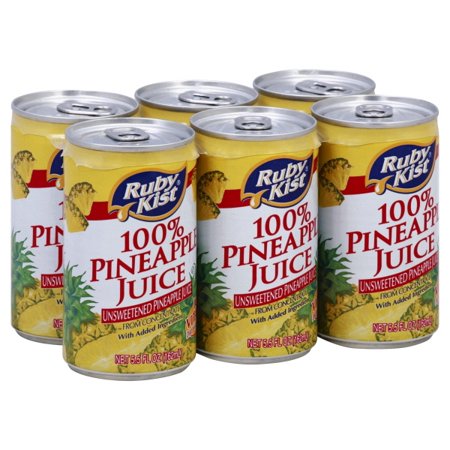 Ruby Kist Pineapple Juice Aluminum; 5.5 Fluid Ounces; 48 Per Case