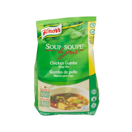 Knorr Soup Du Jour Chicken Gumbo Mix; 16.9 Ounces; 4 Per Case - High Mart Wholesale