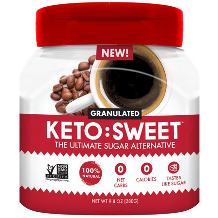 Keto: Sweet Keto Zero Calorie Sweetener; 9.8 Ounces; 8 Per Case - High Mart Wholesale