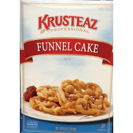 Krusteaz Professional Funnel Cake Mix; 5 Pounds; 6 Per Case - High Mart Wholesale