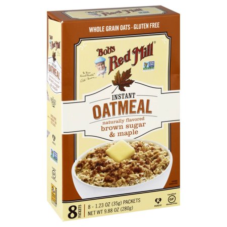 Bob's Red Mill Natural Foods Inc Brown Sugar Maple Oatmeal Packets; 9.88 Ounces; 4 Per Case