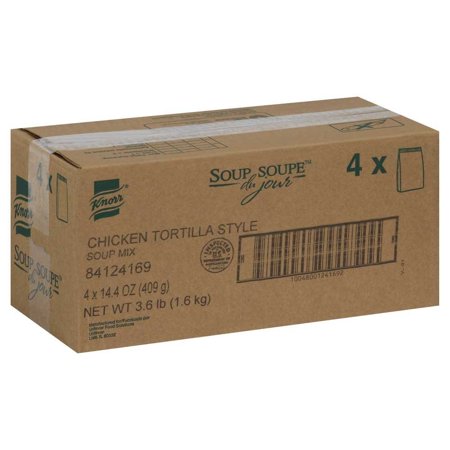 Knorr Soup Du Jour Chicken Tortilla Mix; 14.4 Ounces; 4 Per Case - High Mart Wholesale