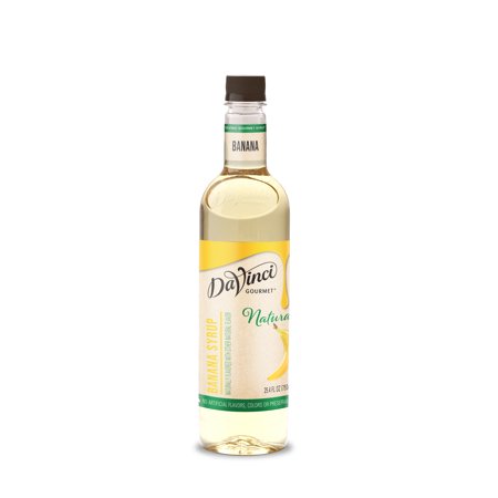 Davinci Gourmet Syrup Natural Banana; 750 Milileter; 4 Per Case - High Mart Wholesale