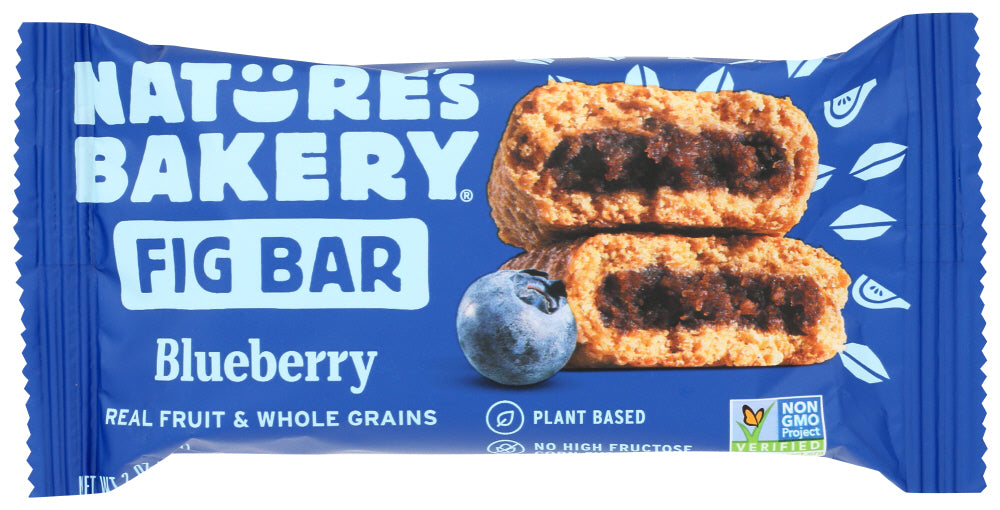 Nature's Bakery Stone Ground Whole Wheat Blueberry Fig Bar; 2 Ounce; 12 Per Box; 7 Per Case - High Mart Wholesale