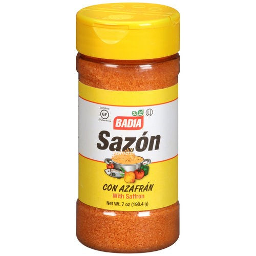 Badia Sazon With Saffron; 7 Ounces; 6 Per Case