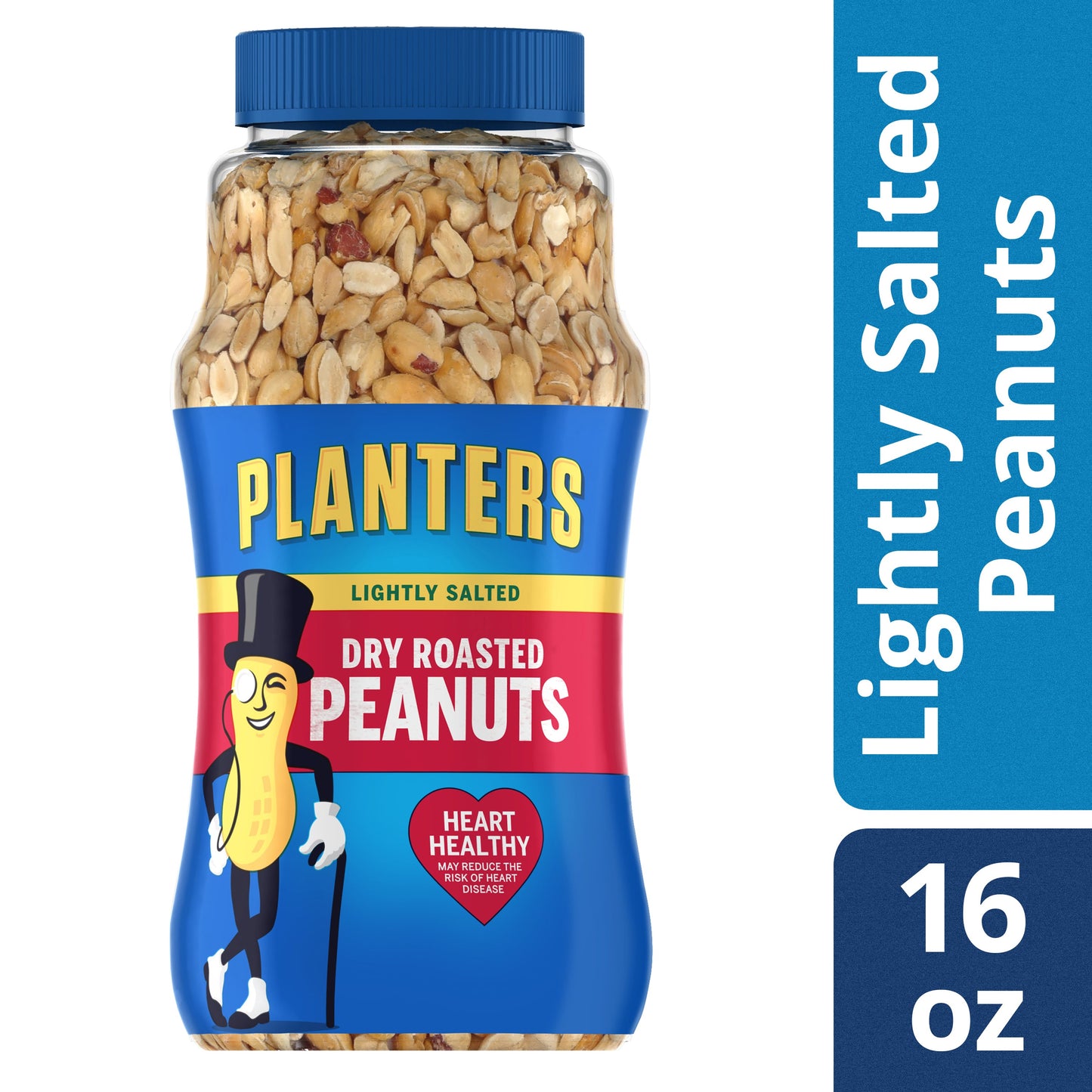 Planters Dry Roasted Lightly Salted Peanut; 16 Ounces; 12 Per Case