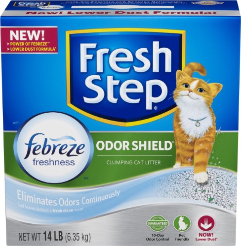 Fresh Step Odor Shield Scented; 14 Pound; 3 Per Case - High Mart Wholesale