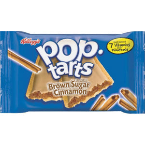 Kellogg's Frosted Pop Tart Brown Sugar Cinnamon Two Pack; 3.3 Ounces; 6 Per Box; 12 Per Case