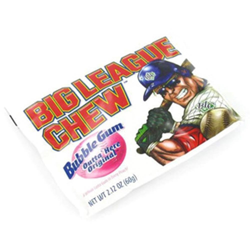 Big League Chew Original Pouch; 2.12 Ounce; 12 Per Box; 9 Per Case - High Mart Wholesale
