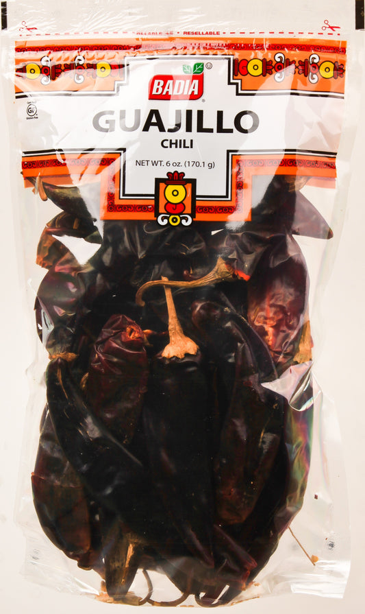 Badia Guajillo Chili Peppers; 6 Ounces; 12 Per Case