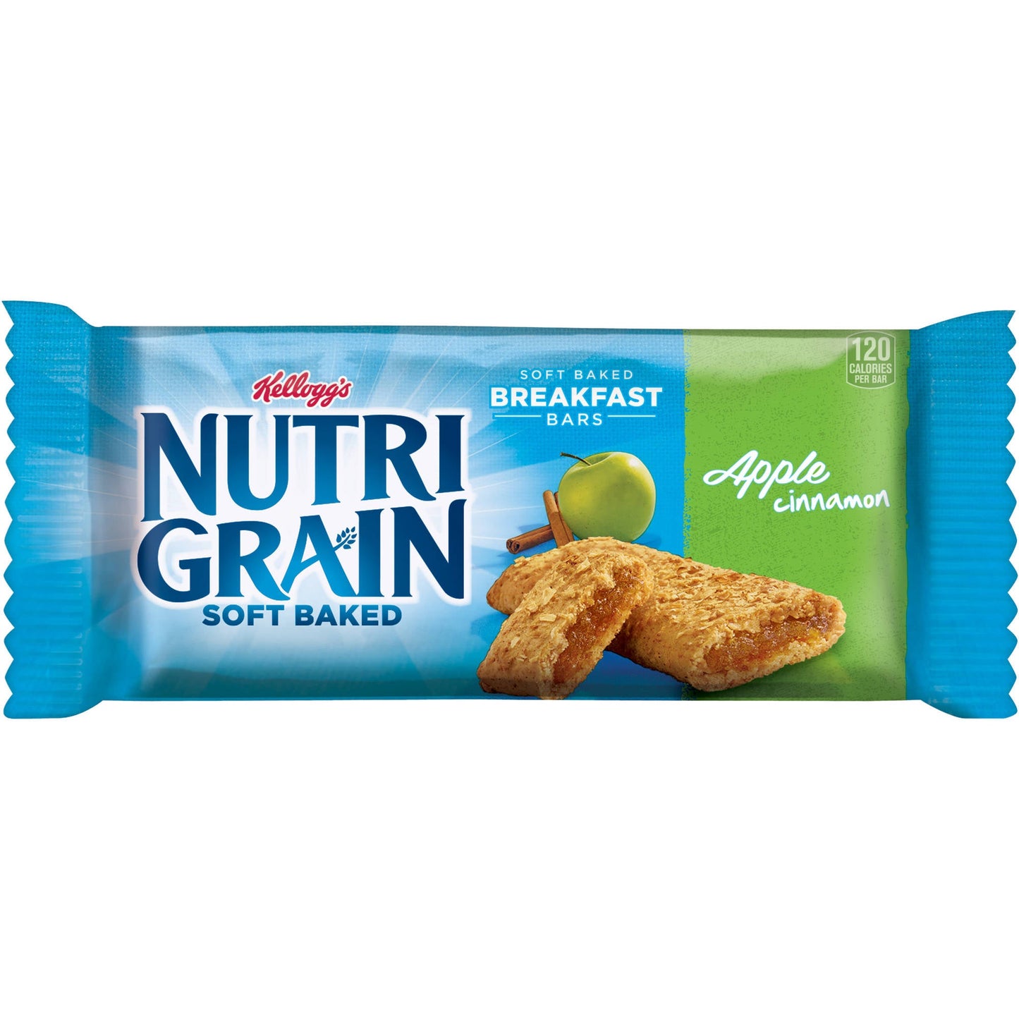 Kellogg's Nutri-Grain Apple Cinnamon Cereal Bar; 1.3 Ounces; 16 Per Box; 3 Per Case