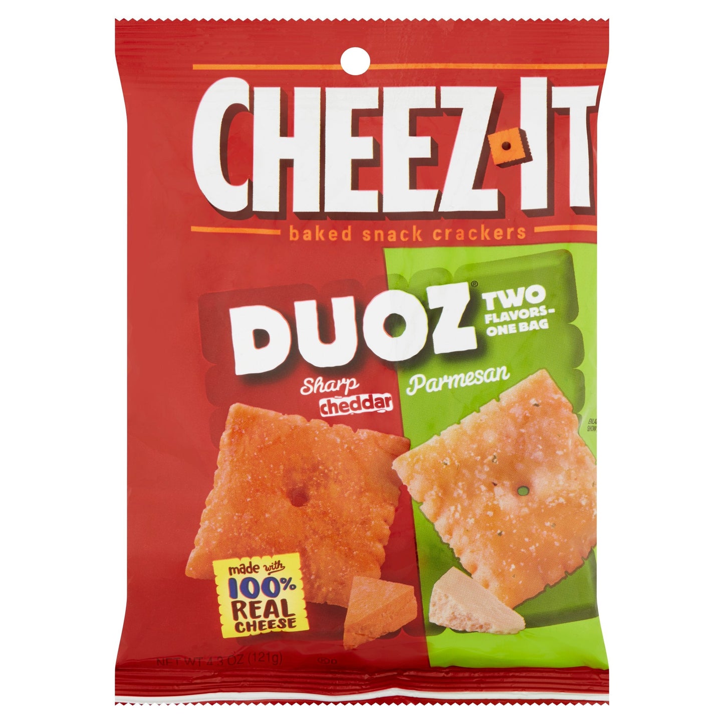 Cheez-It Sharp Cheddar & Parmesan Snack Mix; 4.3 Ounces; 6 Per Case