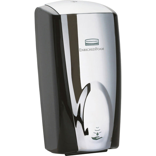 Rubbermaid Commercial Products Autofoam Dispenser Black/Chrome; 1 Count; 10 Per Case - High Mart Wholesale