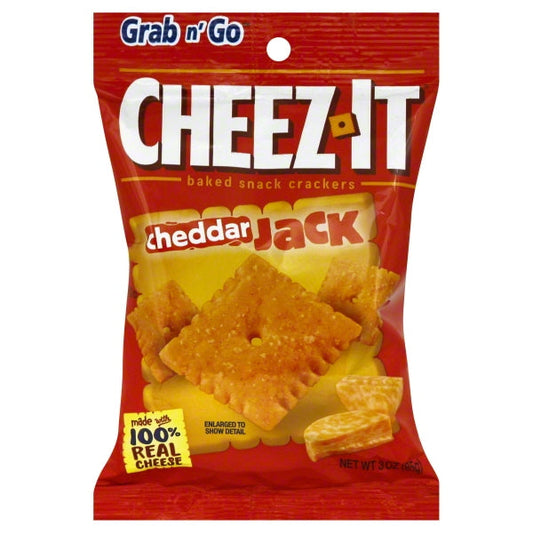 Sunshine Cheez-It Cheddar Jack Cracker; 3 Ounces; 6 Per Box; 6 Per Case