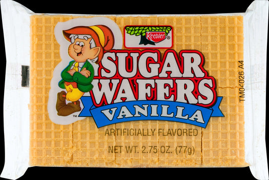 Keebler Vanilla Sugar Wafer Cookie; 2.75 Ounce; 12 Per Box; 12 Per Case