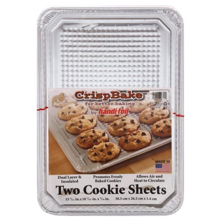 Handi-Foil Crisp Bake Cookie Sheet Insulated; 2 Each; 15 Per Case - High Mart Wholesale