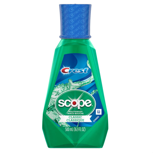 Scope Mouthwash Original Mint Ready To Use 4 Count; 16.9 Ounces; 4 Per Case