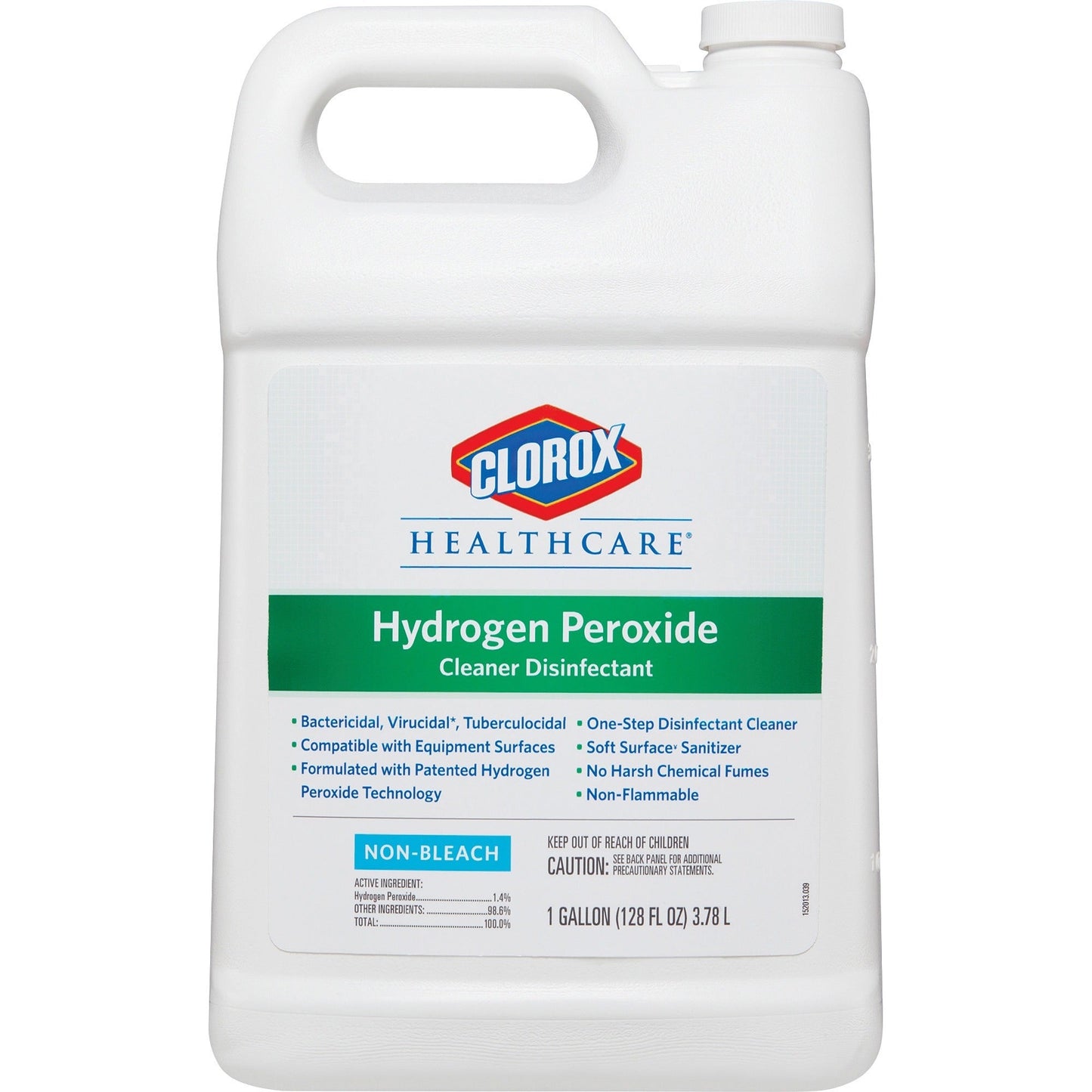 Clorox Healthcare Healthcare Hydrogen Peroxide Cleaner Disinfectant; 128 Fluid Ounces; 4 Per Case - High Mart Wholesale