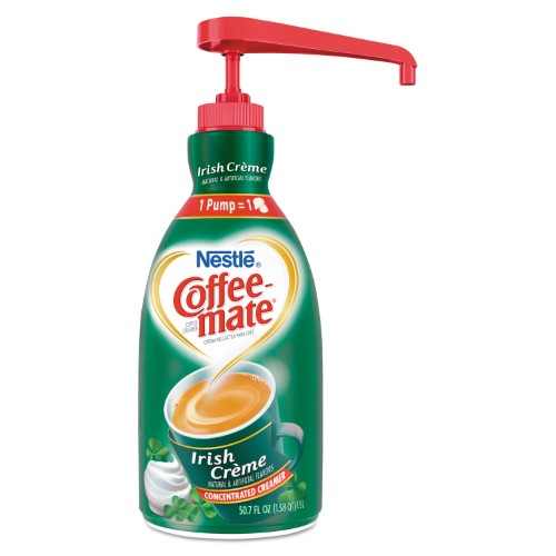 Coffee Mate Salted Caramel Chocolate Pump Concentrate Liquid Creamer; 1.58 Quart; 2 Per Case - High Mart Wholesale