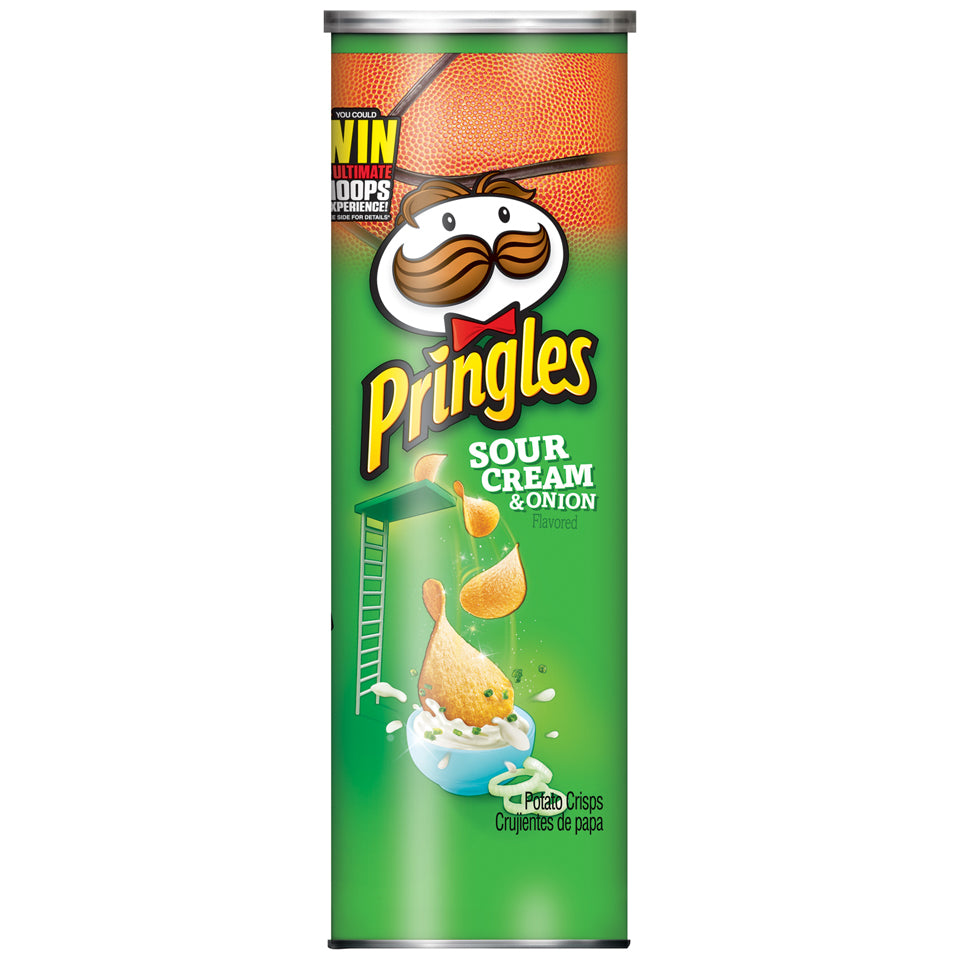 Pringles Sour Cream & Onion Potato Crisp; 5.5 Ounces; 14 Per Case