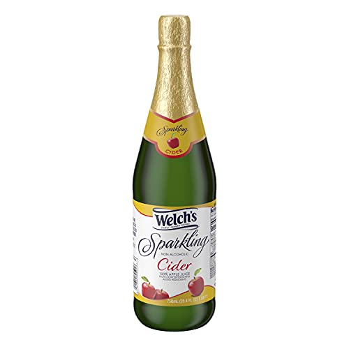 Welch's 100% Sparkling Cider; 25.4 Fluid Ounce; 12 Per Case - High Mart Wholesale