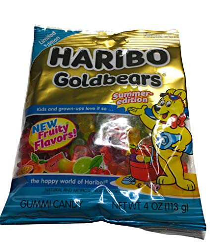 Haribo Gummy Candy Gold Bears Summer Egg; 4 Ounce; 36 Per Case - High Mart Wholesale