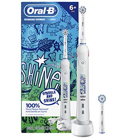 Oral B Kids Electronic Toothbrush With Pressure Sensor & Timer; 1 Count; 3 Per Case - High Mart Wholesale