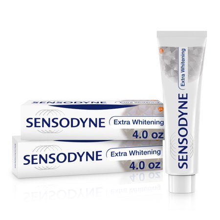 Sensodyne Extra Whitening Twin Pack; 8 Ounces; 6 Per Case