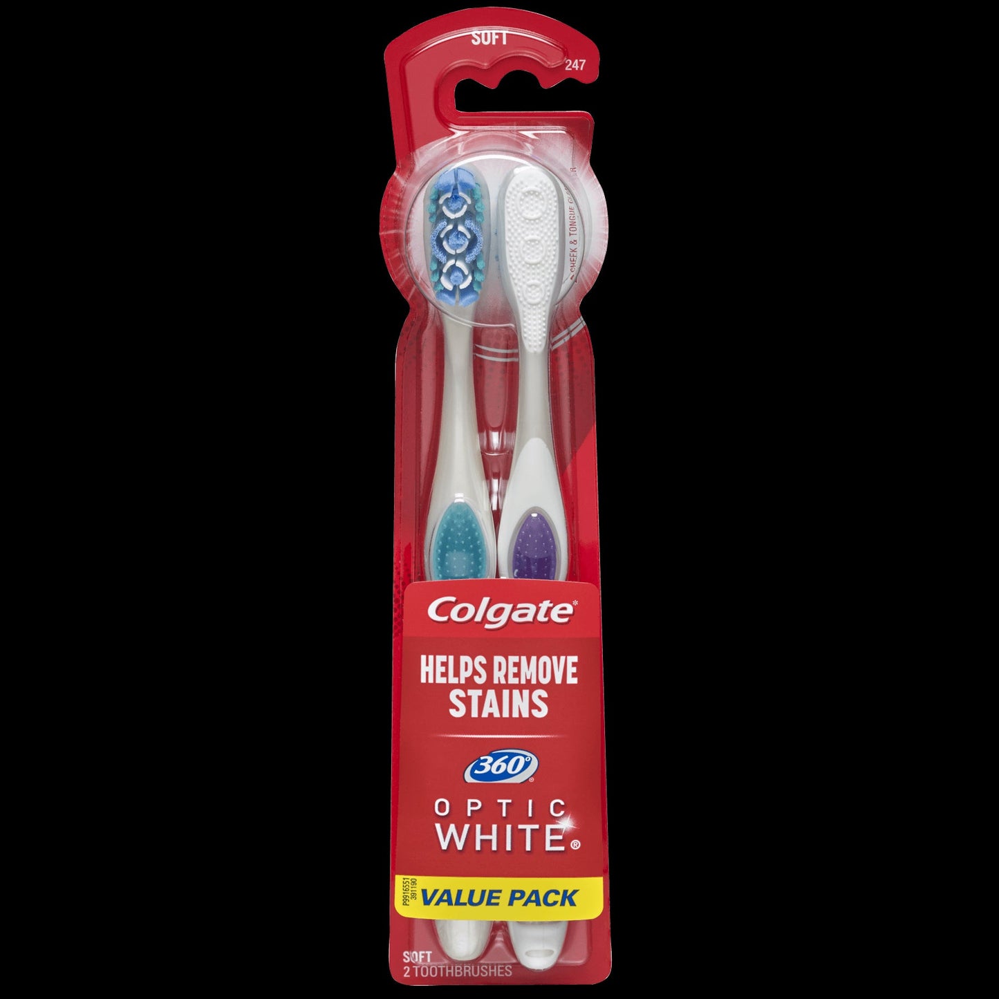 Colgate Manual Toothbrush; 2 Each; 6 Per Box; 6 Per Case