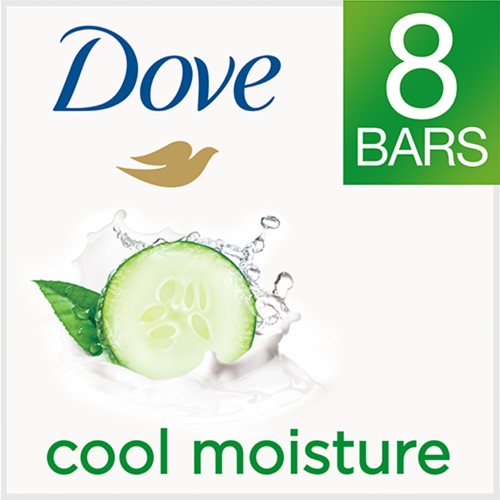 Dove Bar Soap Go Fresh Cool Moisture; 30 Ounce; 9 Per Case