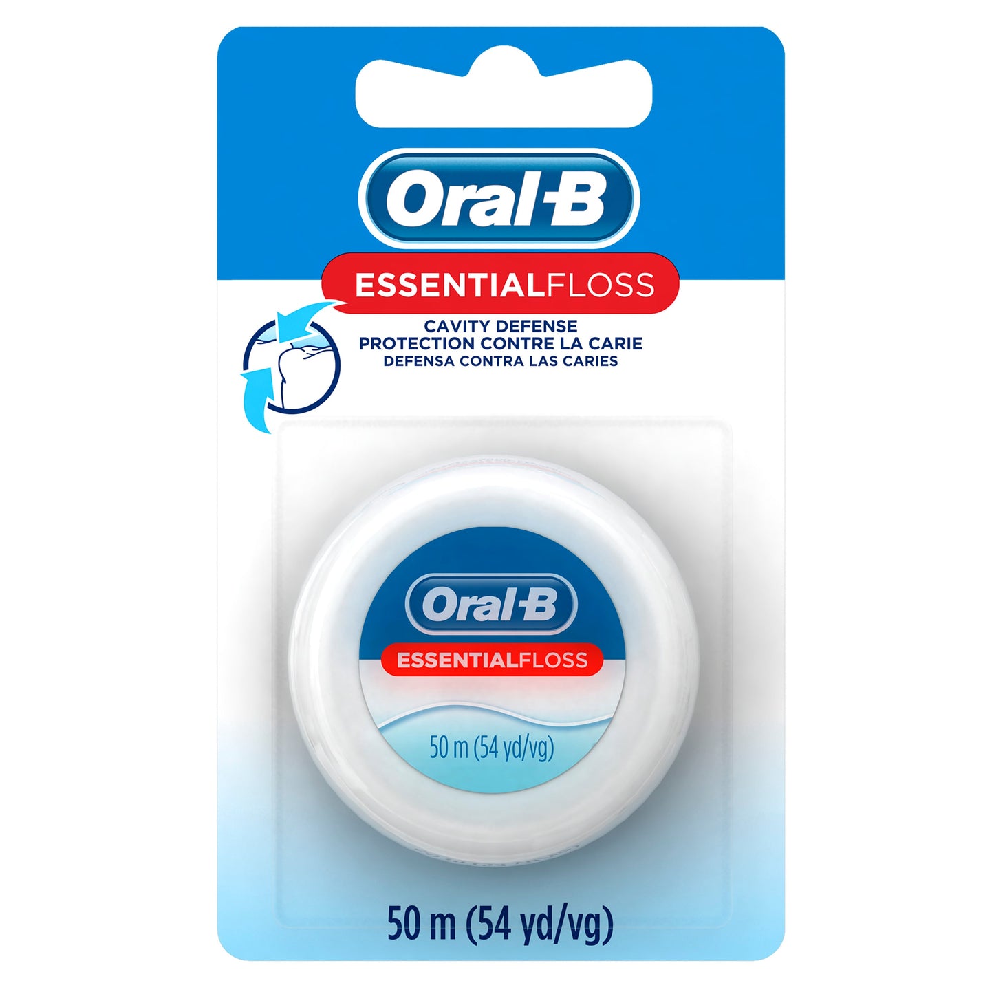 Oral B Oral-B Floss Essentials 55 Yard; 55 Yard; 6 Per Box; 4 Per Case
