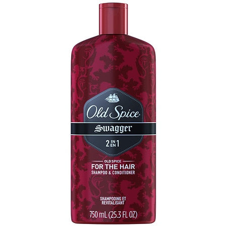 Old Spice Shampoo/Conditioner 2-In-1 Pure Sport Swagger; 25.3 Fluid Ounces; 4 Per Case