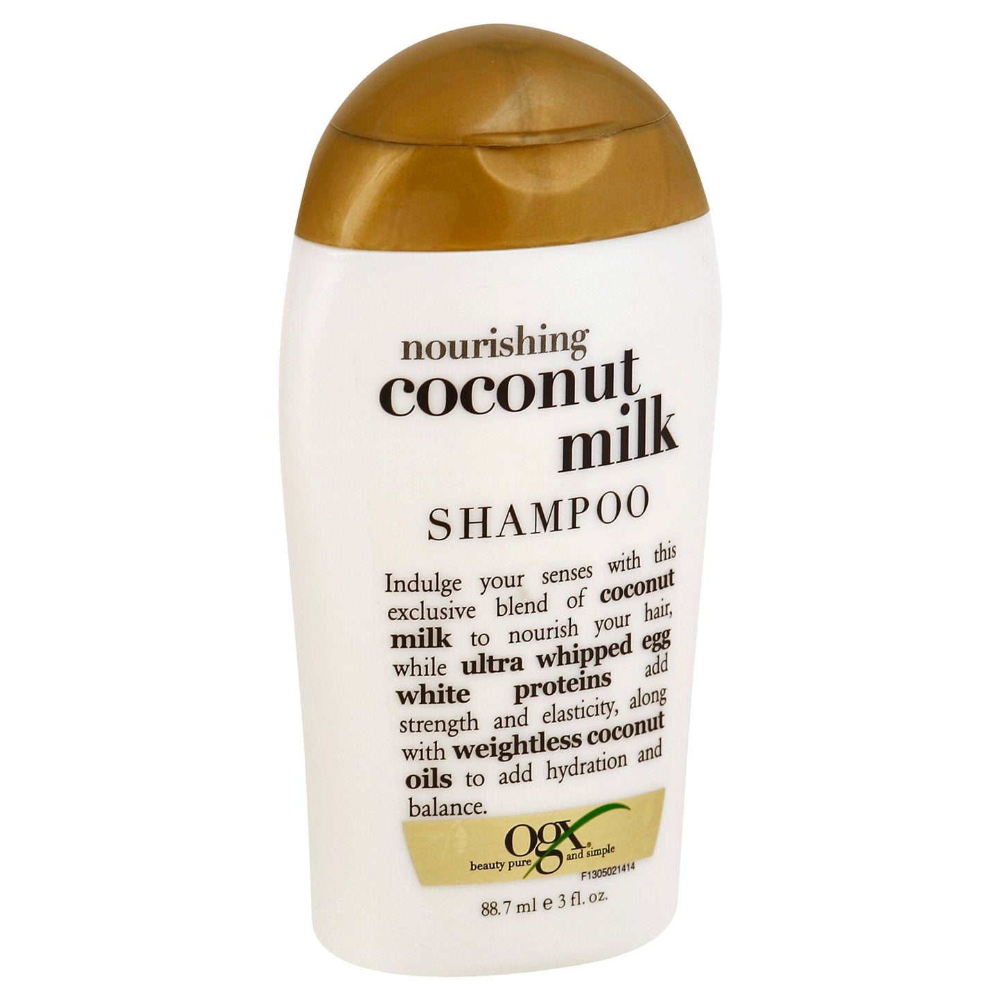 Ogx Coconut Milk Shampoo; 88.7 Milliliter; 12 Per Case