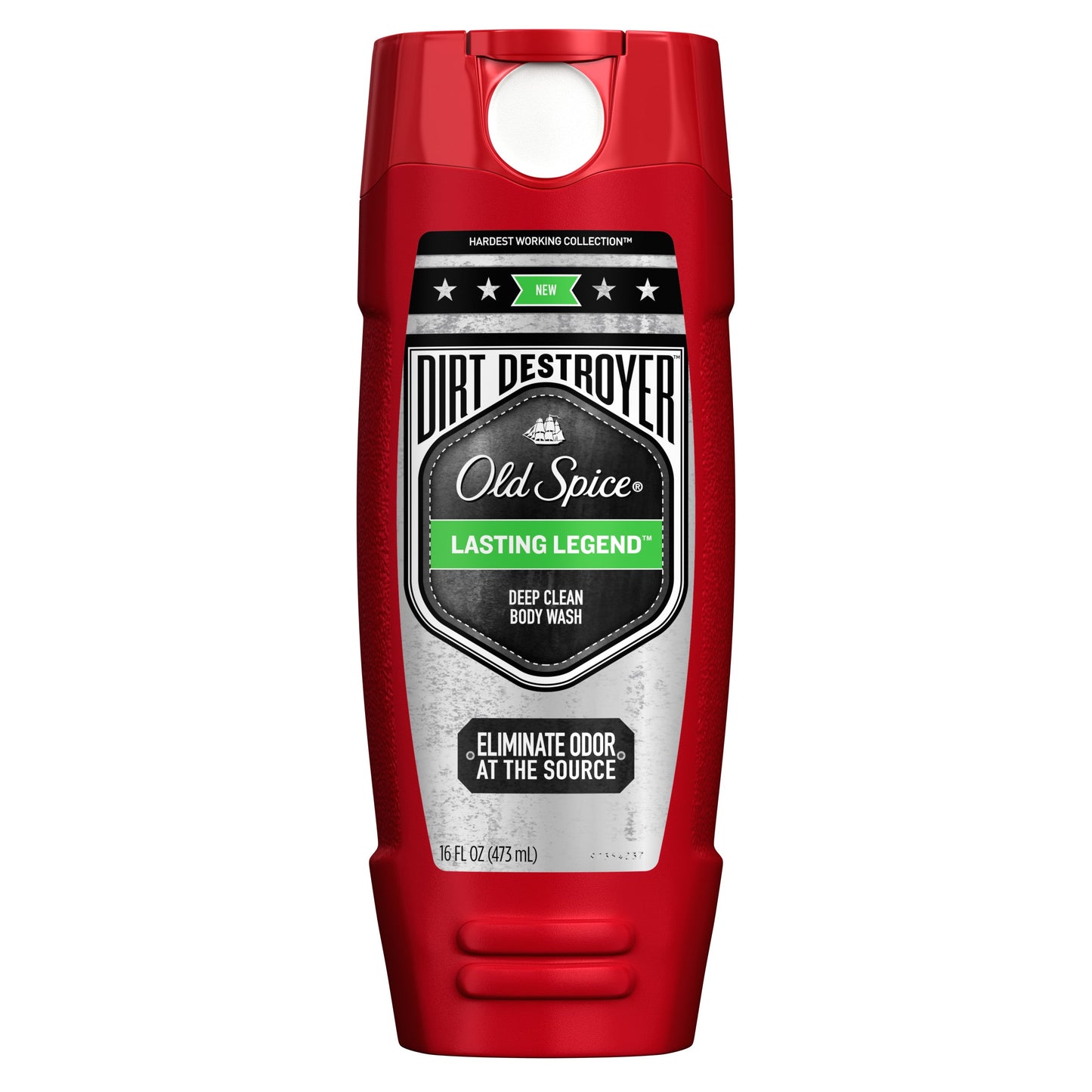 Old Spice Body Wash Dirt Destroyer; 16 Fluid Ounces; 6 Per Case