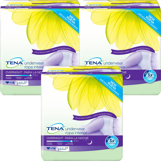 Johnson & Johnson Overnight Underwear Large; 14 Count; 4 Per Case - High Mart Wholesale