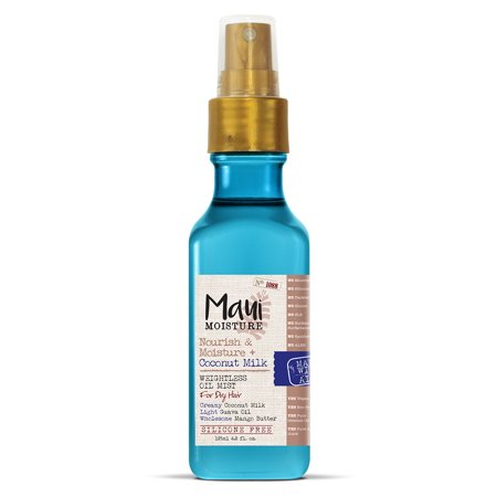 Maui Moisture Nourish & Moisture Coconut Milk Weightless Oil; 125 Milileter; 6 Per Case