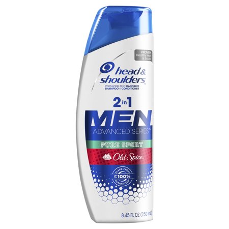Head & Shoulders Shampoo/Conditioner 2-In-1 Old Spice Anti Dandruff; 8.45 Fluid Ounces; 6 Per Case
