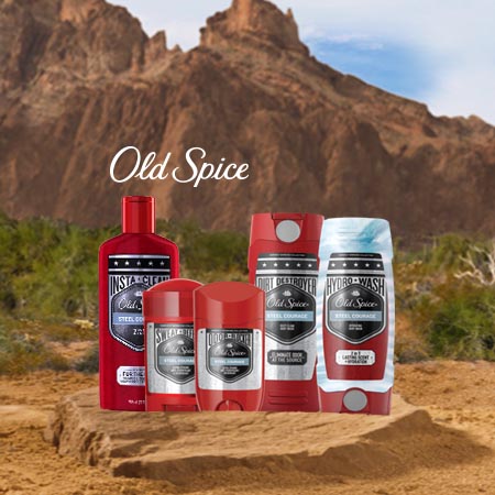 Old Spice Body Wash For Men Steel; 16 Fluid Ounce; 4 Per Case
