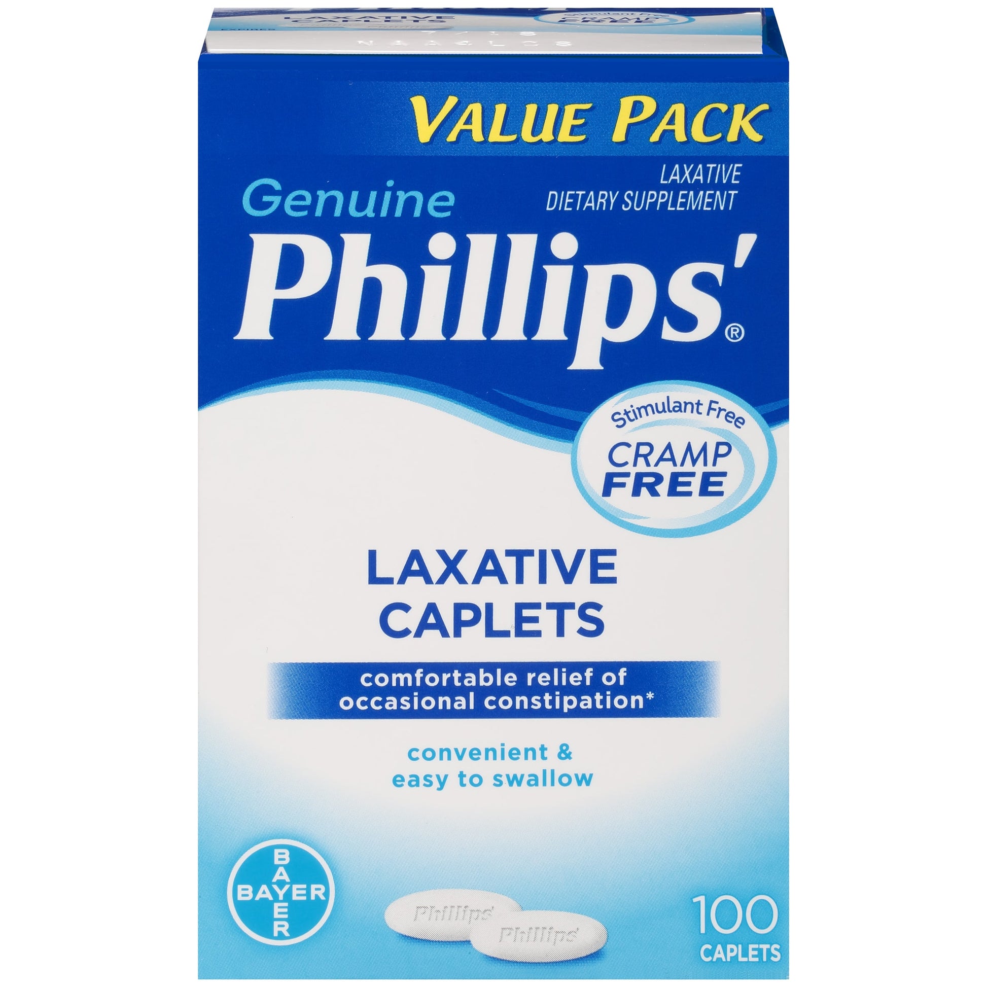 Phillips Caplet Two Dozen 100 Ct; 100 Piece; 3 Per Box; 8 Per Case - High Mart Wholesale