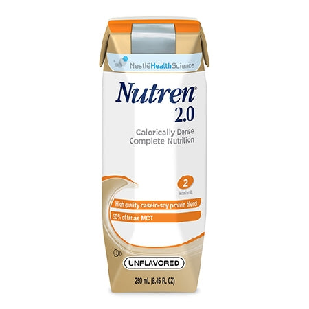 Nestle Nutren 2.0 Malnutrition Rtd Calorically Dense Liquid Formula; 8.45 Fluid Ounces; 24 Per Case - High Mart Wholesale