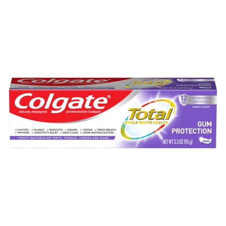 Colgate Total Toothpaste Gum Protection; 3.3 Ounces; 6 Per Box; 4 Per Case