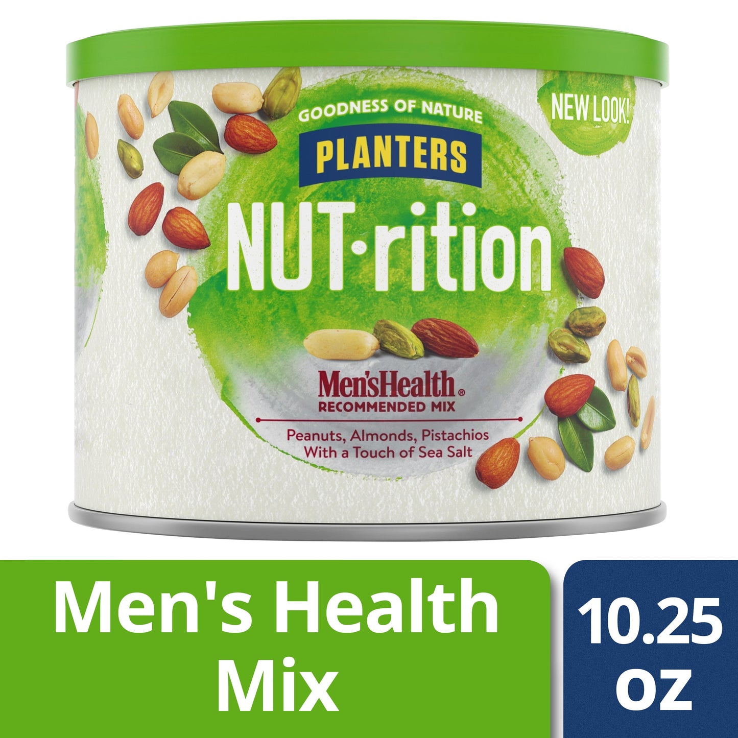 Planters Snack Nuts Almond Peanut Pistachio; 10.25 Ounces; 6 Per Case