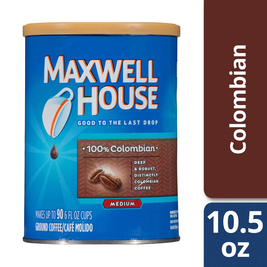 Maxwell House Maxwell House Coffee 100% Colombian; 10.5 Ounces; 6 Per Case - High Mart Wholesale