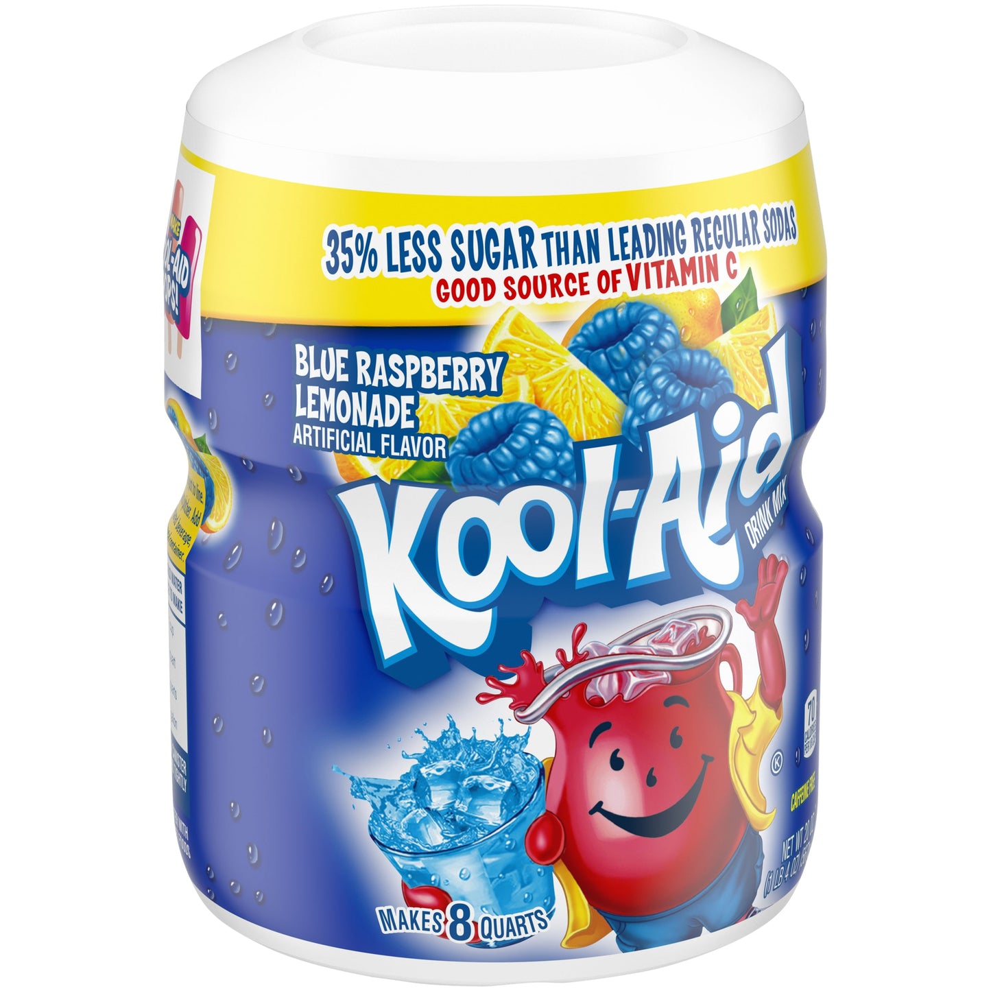 Kool-Aid Kool-Aid Beverage Mix Ice Blue Raspberry; 1.25 Pound; 12 Per Case - High Mart Wholesale