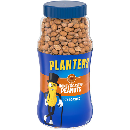 Planters Dry Honey Roasted Peanut; 16 Ounces; 12 Per Case