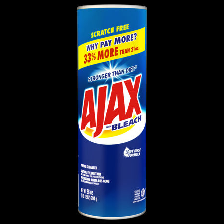 Ajax Scourer Powder; 28 Ounces; 12 Per Case