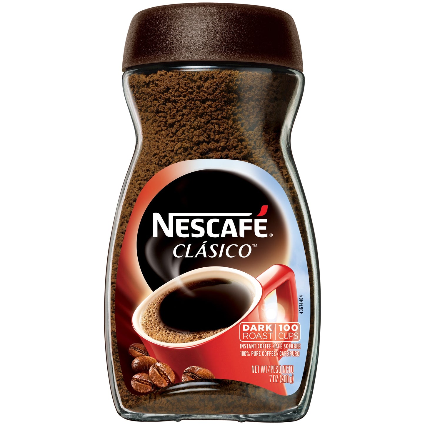 Nescafe Clasico Instant Coffee; 7 Ounces; 6 Per Case