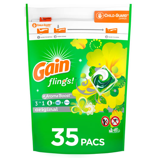 Gain Liquid Pods Original; 745 Gram; 4 Per Case