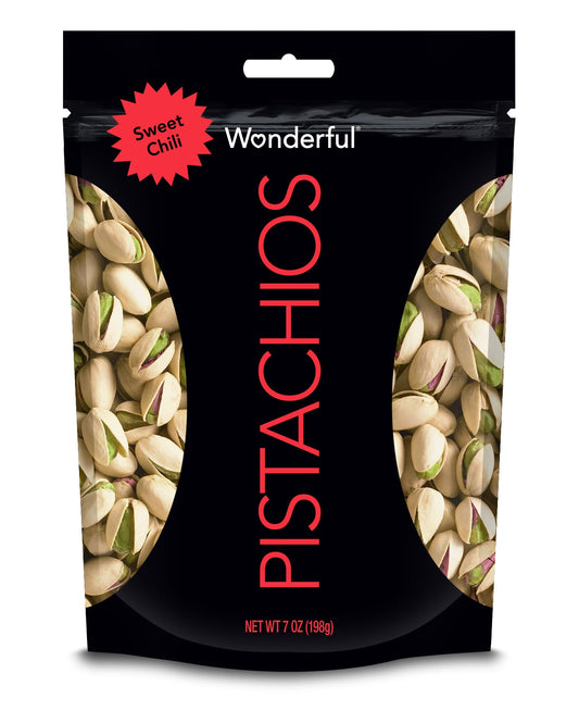 Wonderful Pistachios Pistachio Sweet Chili; 7 Ounces; 10 Per Case